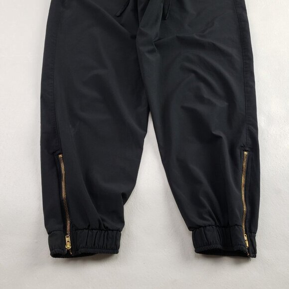 Albion Jetsetters Ankle Zip Pant Womens Large Petite L Black Jogger Pull On - Picture 5 of 14